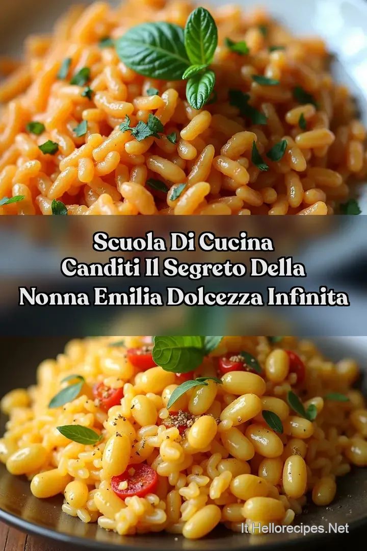 Scuola di Cucina Canditi Il Segreto della Nonna Emilia Dolcezza Infinita