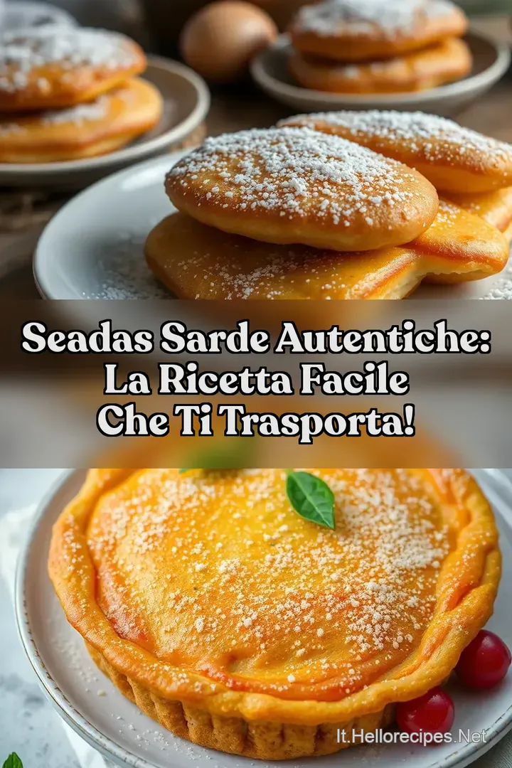 Seadas Sarde Autentiche: La Ricetta Facile che ti Trasporta!