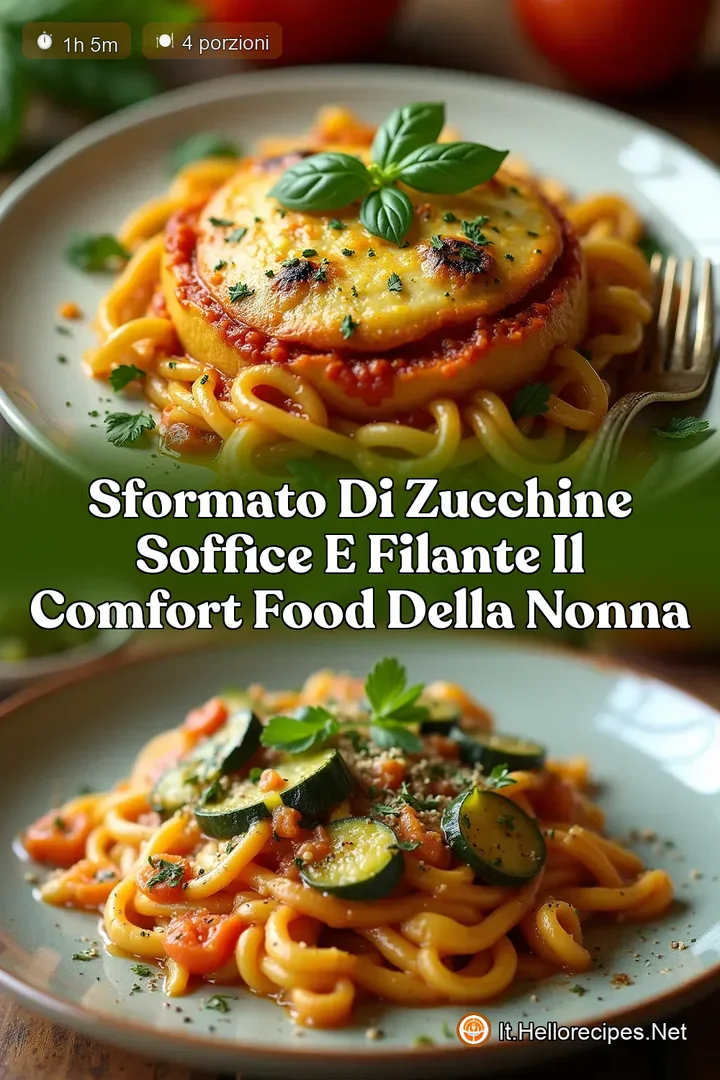 Sformato di Zucchine Soffice e Filante Il Comfort Food della Nonna