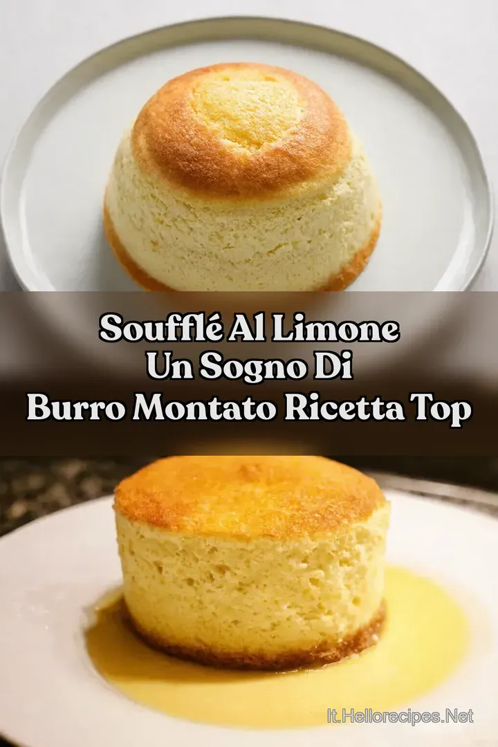 Souffl&eacute; al Limone Un Sogno di Burro Montato Ricetta top