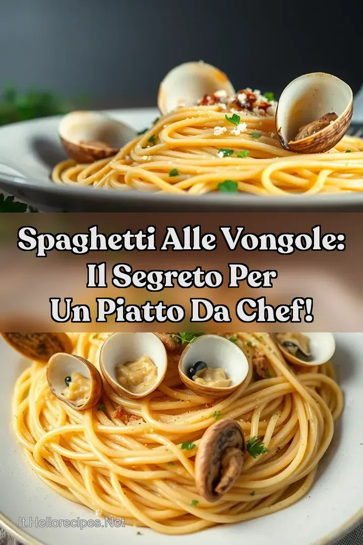 Spaghetti alle Vongole: il segreto per un piatto da chef!