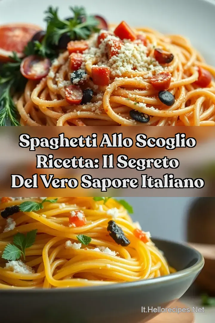 Spaghetti allo Scoglio Ricetta: Il Segreto del Vero Sapore Italiano