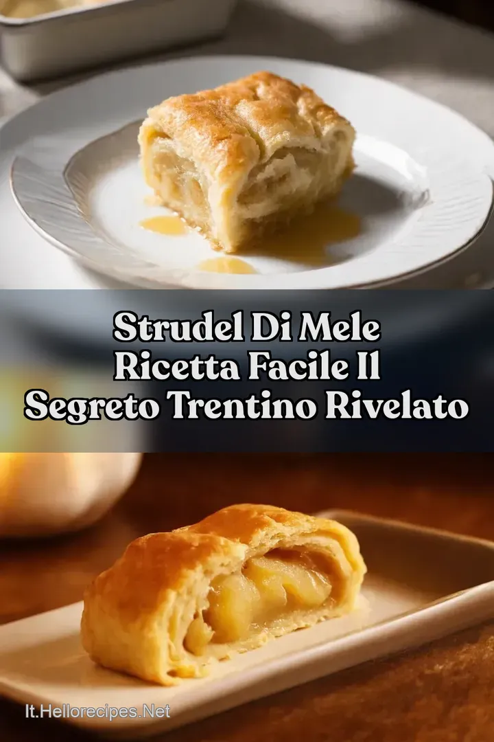 Strudel di Mele Ricetta Facile Il Segreto Trentino Rivelato