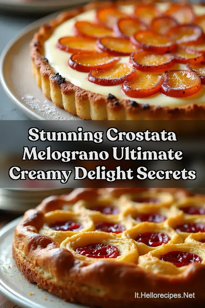 Stunning Crostata Melograno Ultimate Creamy Delight Secrets