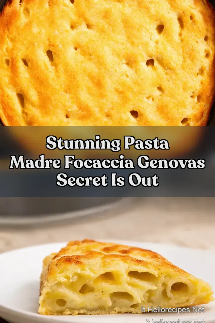 Stunning Pasta Madre Focaccia Genovas Secret is Out