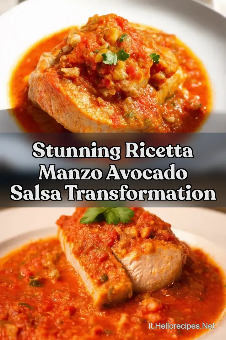 Stunning Ricetta Manzo Avocado Salsa Transformation