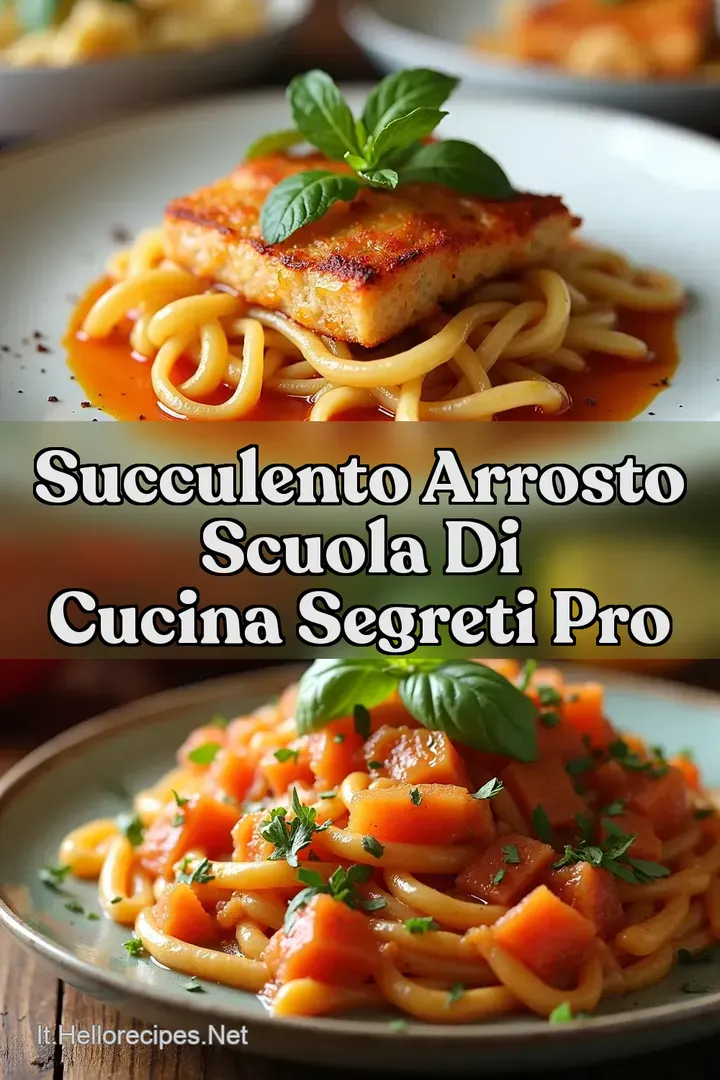 Succulento Arrosto Scuola di cucina segreti pro
