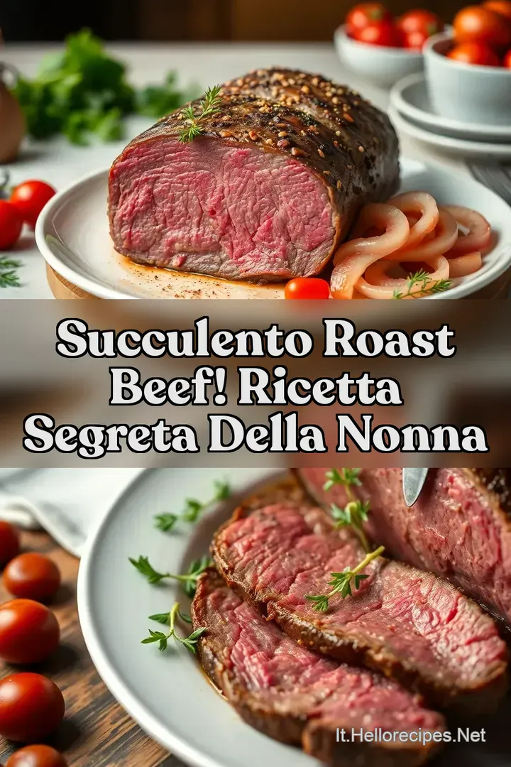 Succulento Roast Beef! Ricetta Segreta della Nonna