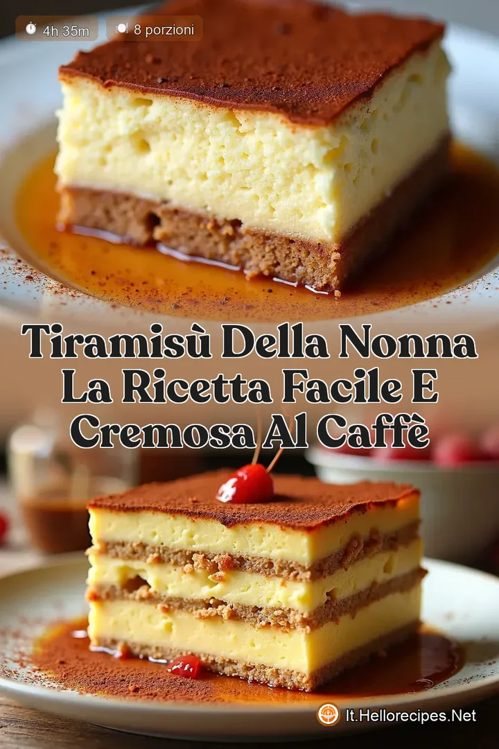 Tiramis&ugrave; della Nonna La Ricetta Facile e Cremosa al Caff&egrave;