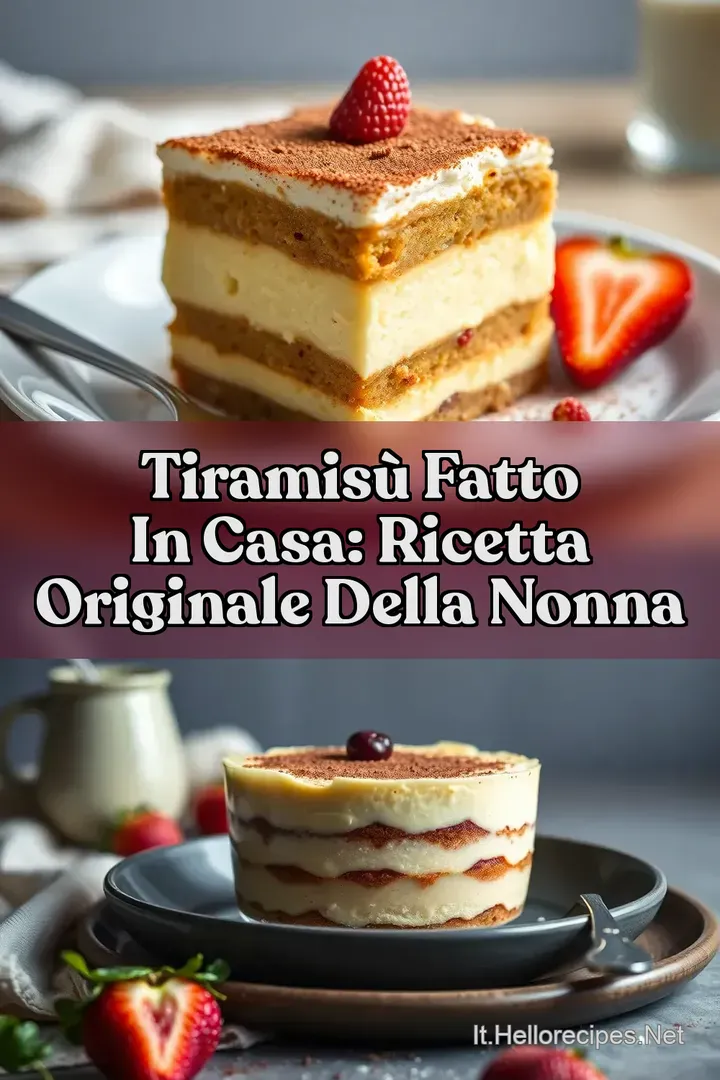 Tiramis&ugrave; Fatto In Casa: Ricetta Originale della Nonna