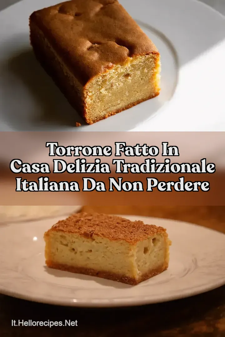 Torrone Fatto in Casa Delizia Tradizionale Italiana da Non Perdere