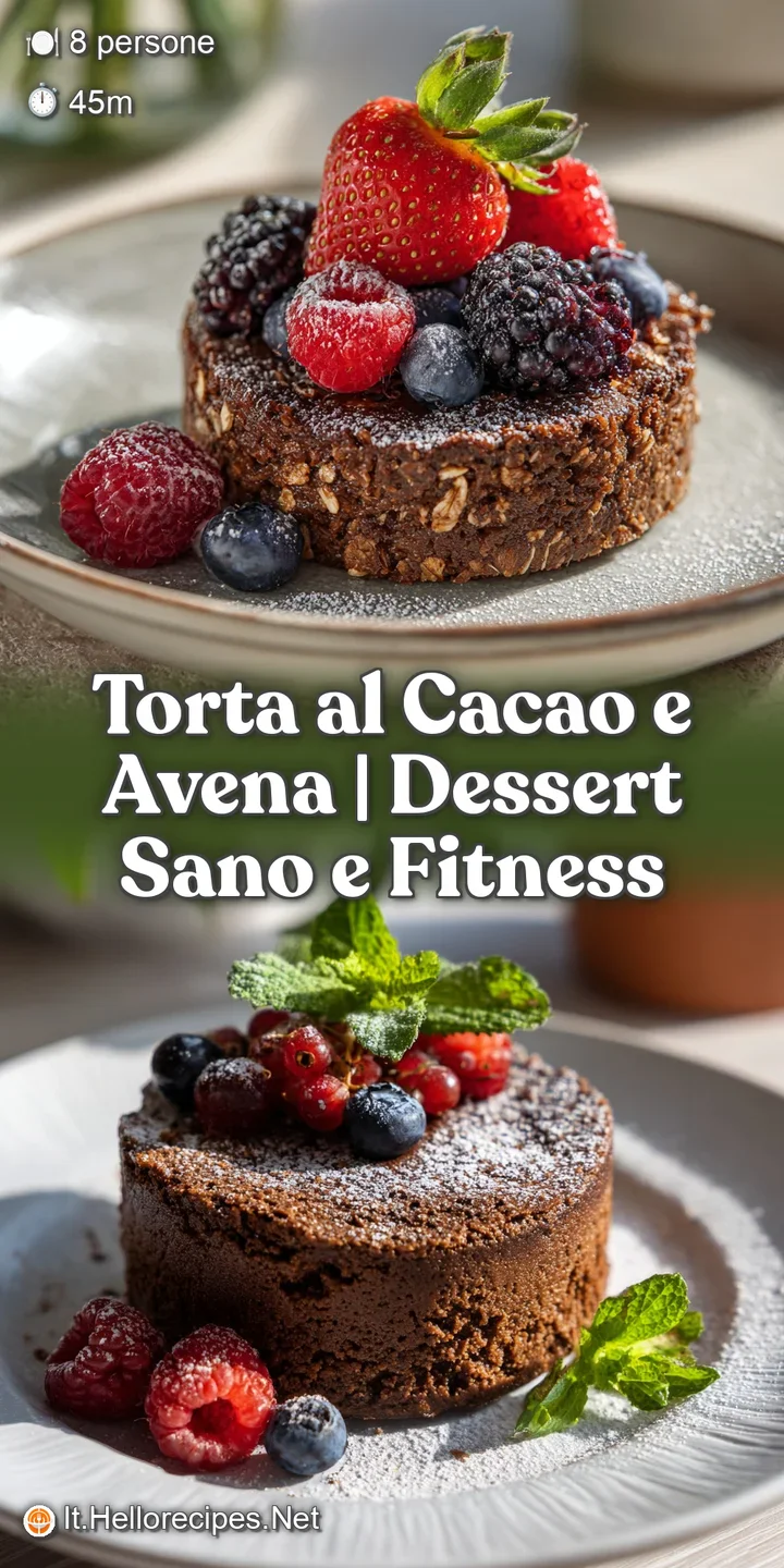 Close-up of a crumbly chocolate and oat cake slice, revealing a dense, moist interior with a slightly rough texture.