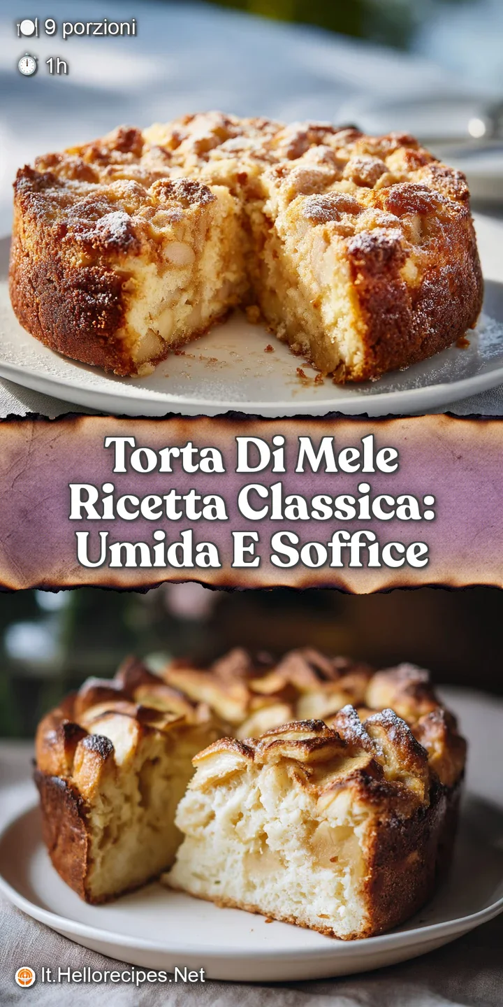 Close-up of moist apple cake, highlighting the soft texture of the apples and the golden-brown, slightly crisp crust.