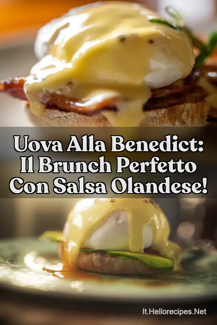 Uova alla Benedict: Il Brunch Perfetto con Salsa Olandese!