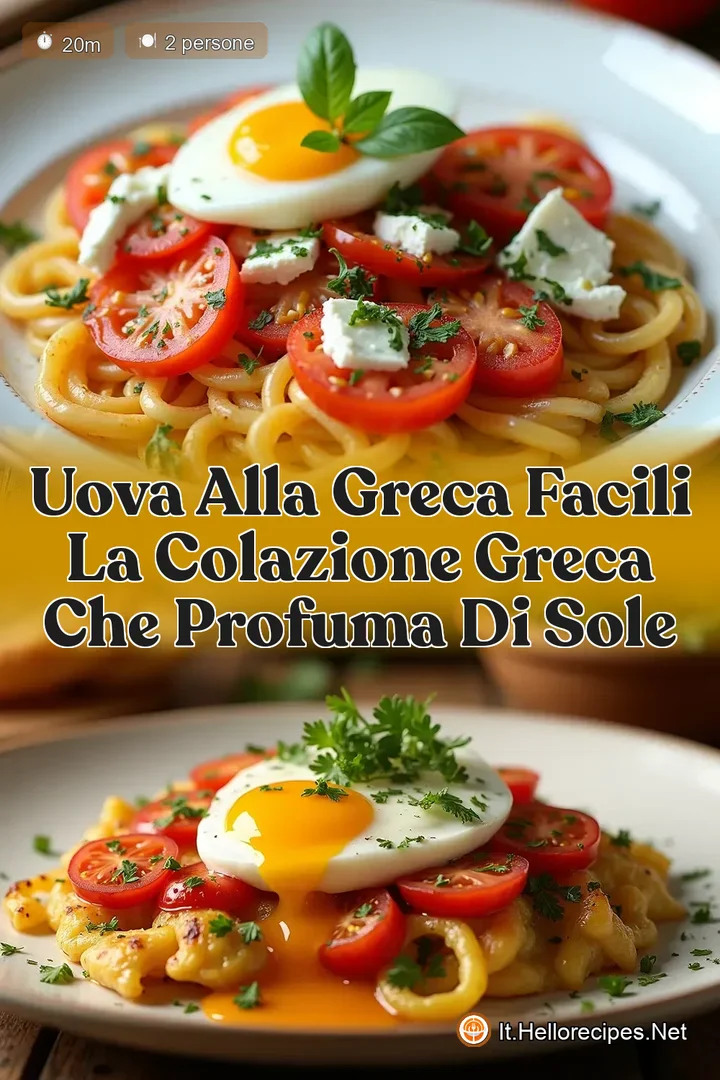 Uova alla Greca Facili La Colazione Greca che Profuma di Sole