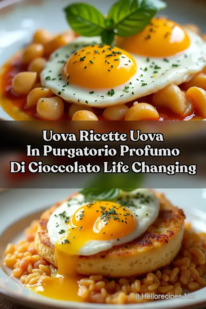 Uova Ricette Uova in Purgatorio Profumo di Cioccolato Life Changing