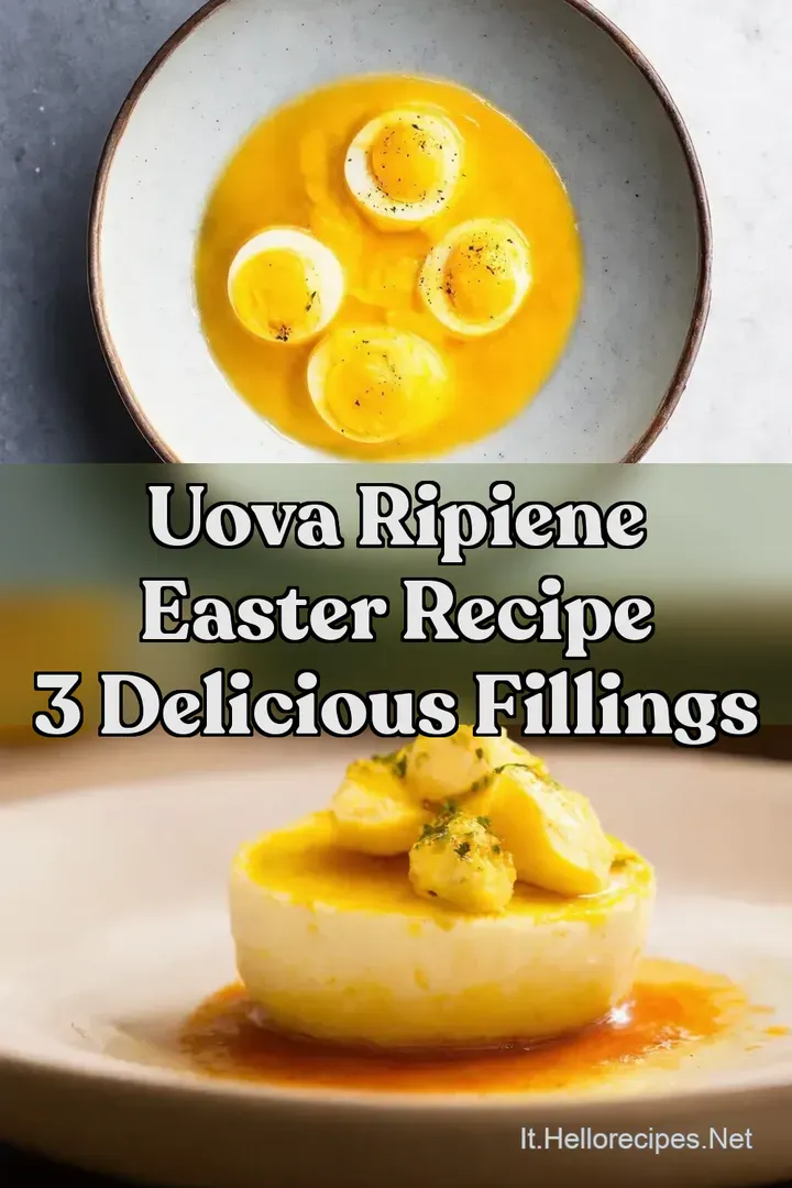 Uova Ripiene Easter Recipe 3 Delicious Fillings