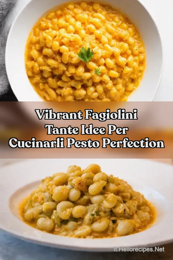 Vibrant Fagiolini tante idee per cucinarli Pesto Perfection