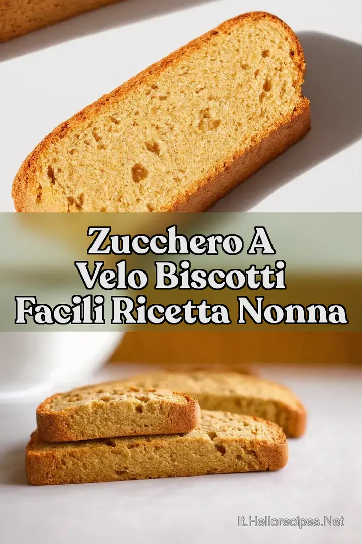Zucchero a Velo Biscotti Facili Ricetta Nonna