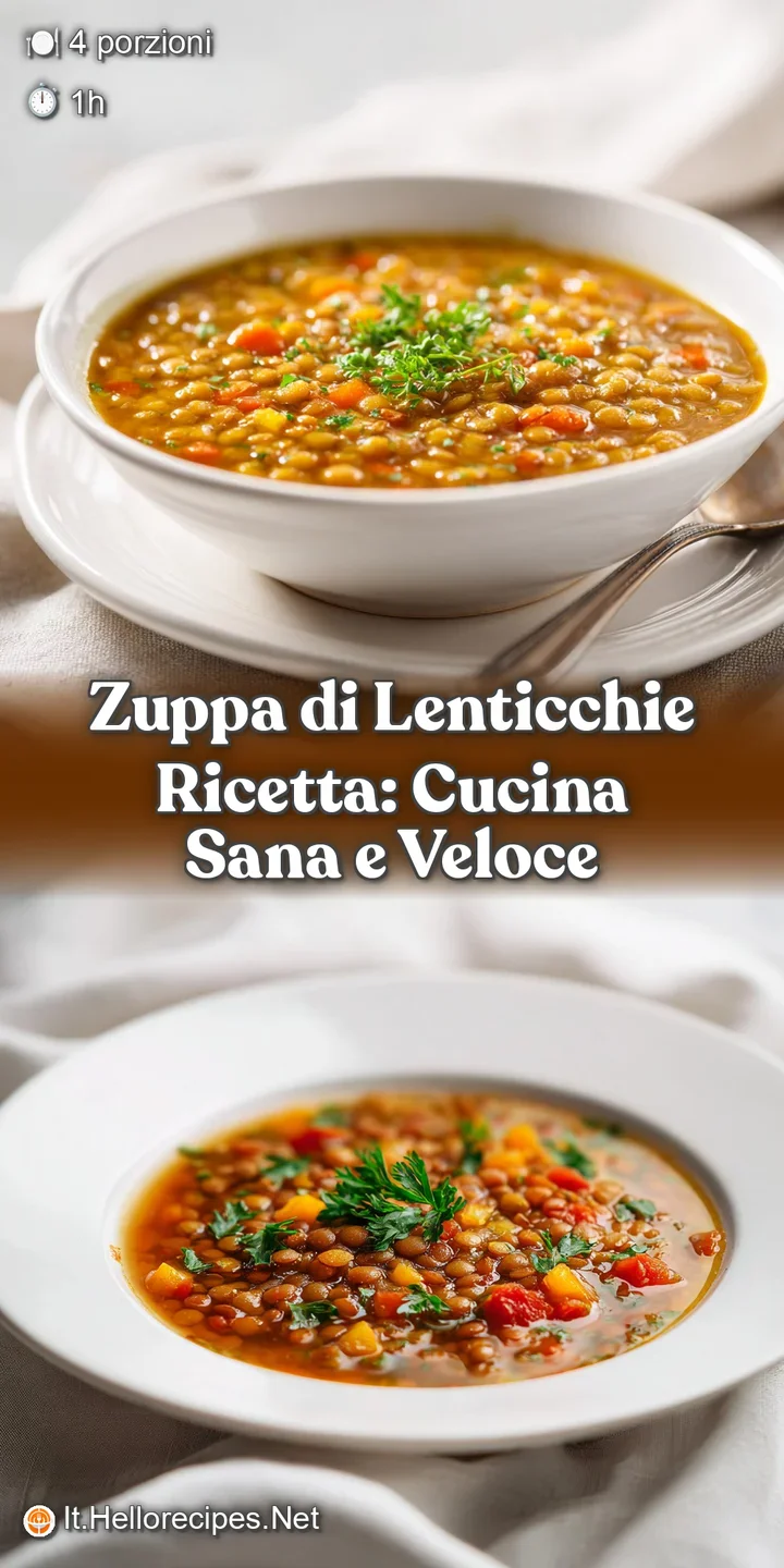Close-up of rich, dark lentils and soft potato chunks in a hearty soup. Steaming, savory, and perfect for a chilly evening...