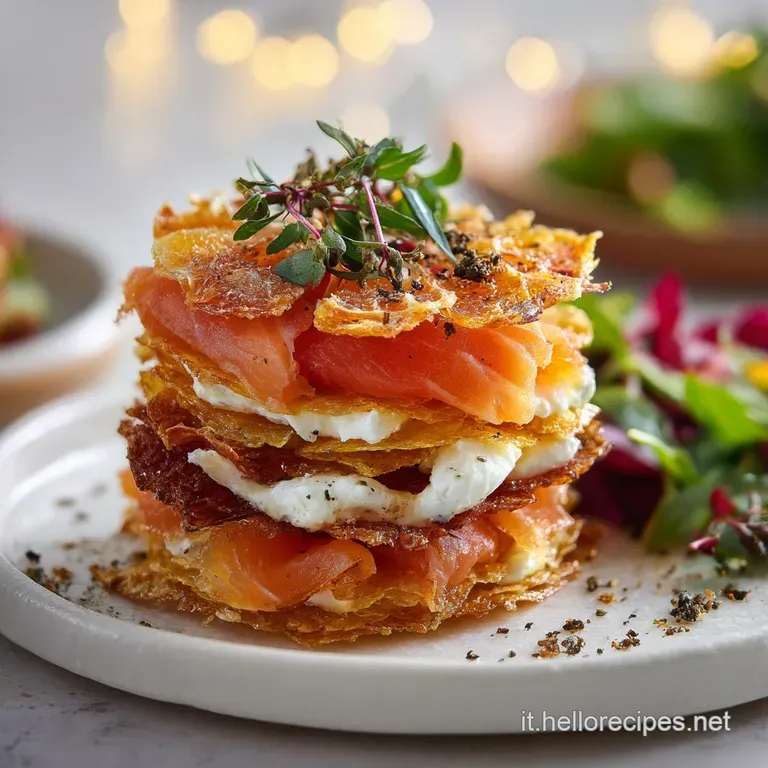 Antipasto di Capodanno al Salmone: Spuma Agrumata