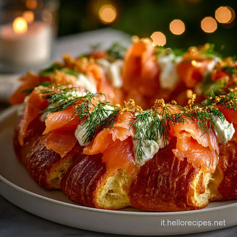 Antipasto di Festa con Salmone Affumicato