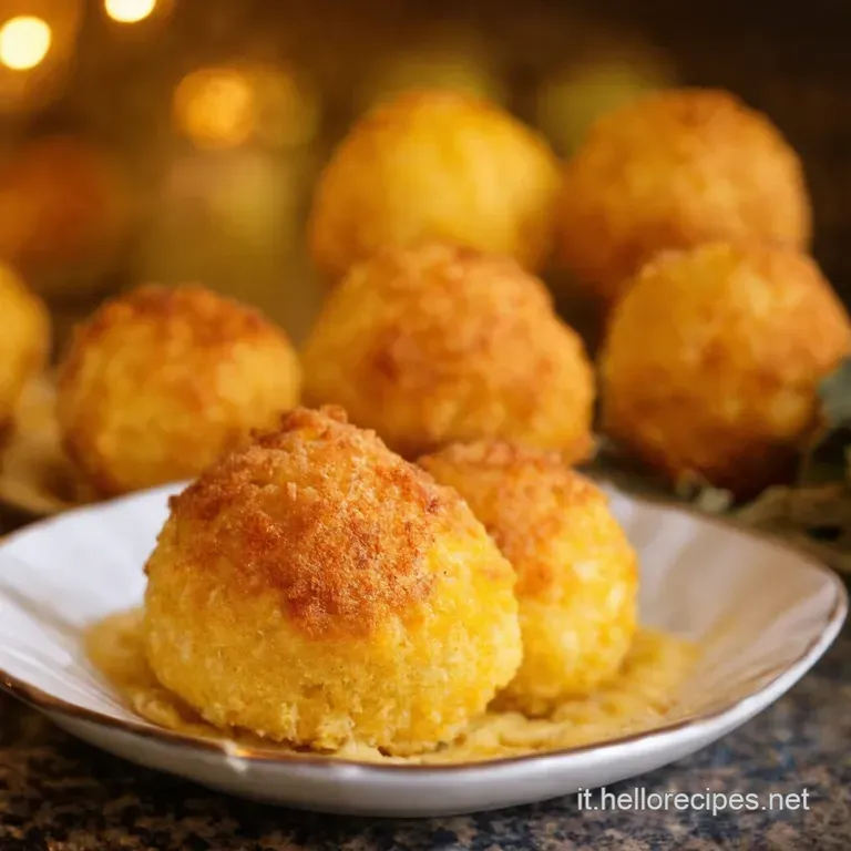 Arancini Siciliani Tradizionali: Un Sole Di Riso Fritto presentation