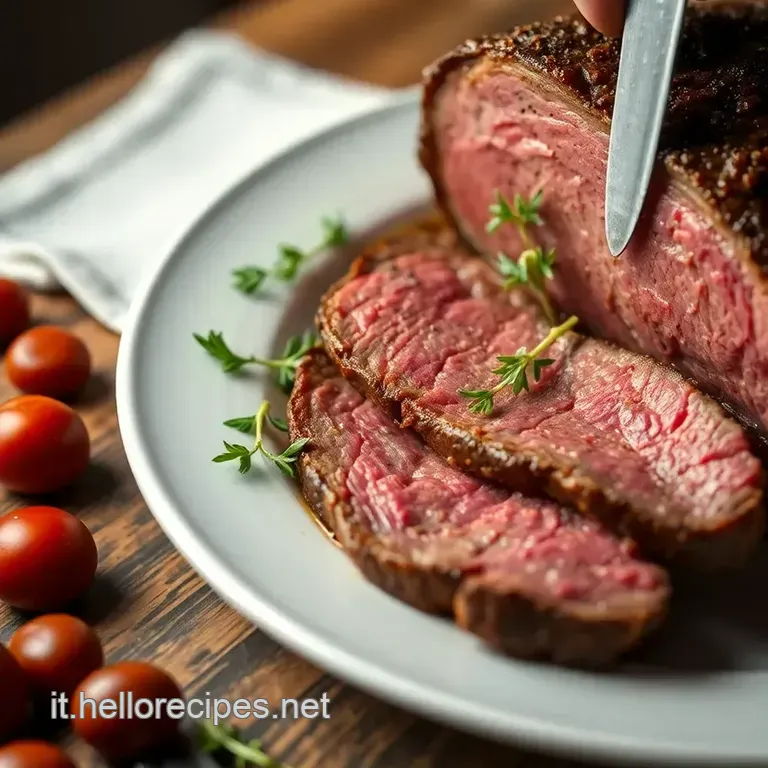 Arrosto Della Domenica: Manzo Succulento Come Vuole La Tradizione presentation