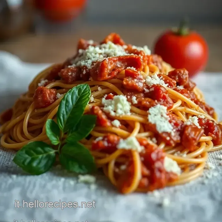 Autentica Amatriciana Romana presentation