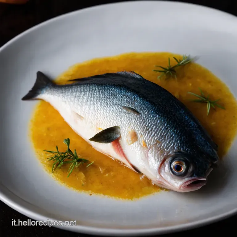 Branzino Croccante in Padella al Limone e Rosmarino