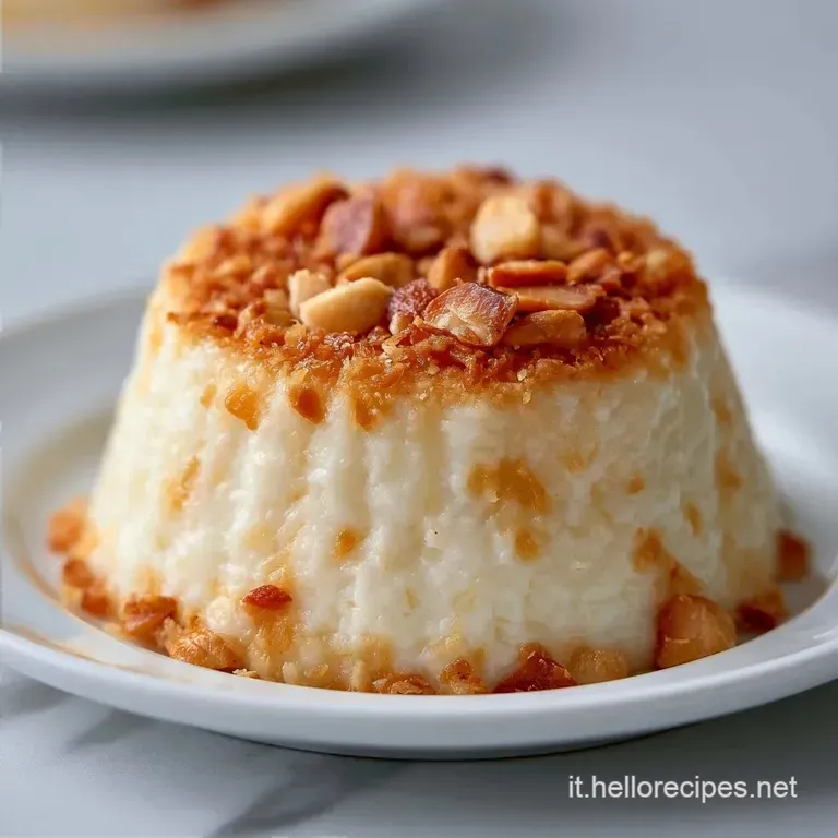 Budino Cocco Macadamia e Haupia Hawaiana