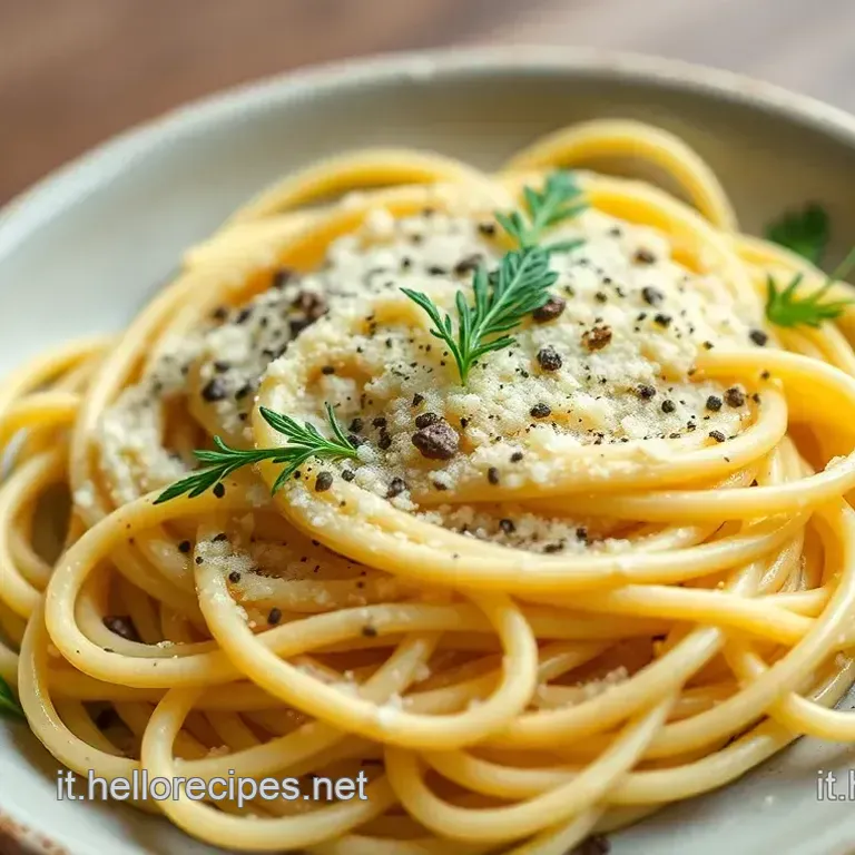 Cacio e Pepe: Il Vero Sapore di Roma