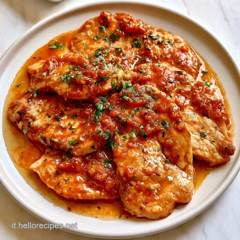 Carne Alla Pizzaiola Morbida di Vitello