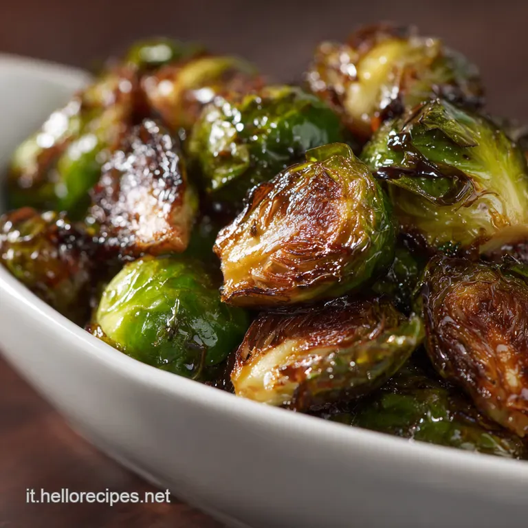 Cavoletti di Bruxelles Croccanti al Balsamico e Noci