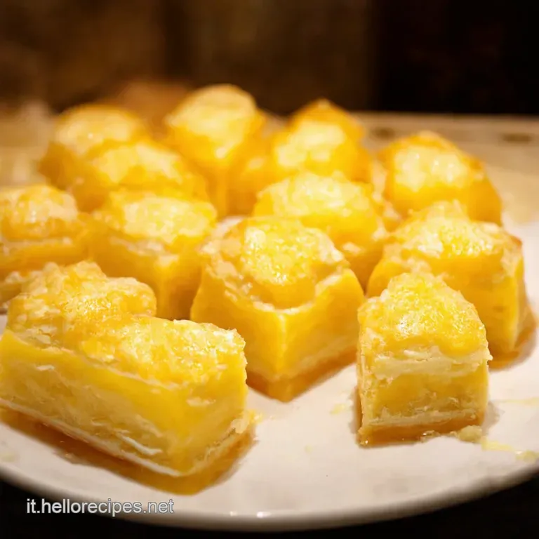 Chiacchiere Croccanti Al Limone presentation