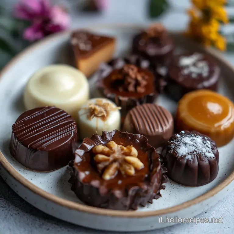 Cioccolatini Fatti In Casa: Ricetta Senza Stampini