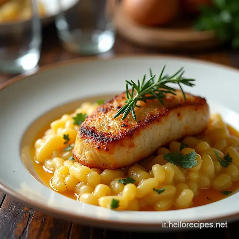 Cosciotto dAgnello al Rosmarino e Vino con Patate Croccanti