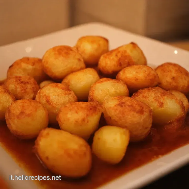 Crocchette Di Patate Della Nonna Ricetta Originale presentation