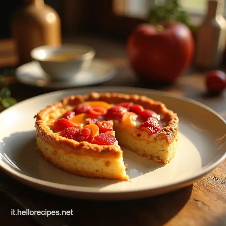 Crostata Autunnale Melograno Cannella E Un Segreto Di Cioccolato presentation