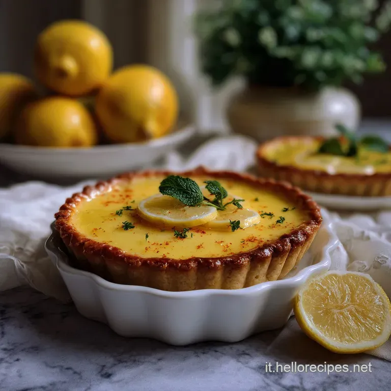 Crostata morbida al Limone fatta in casa
