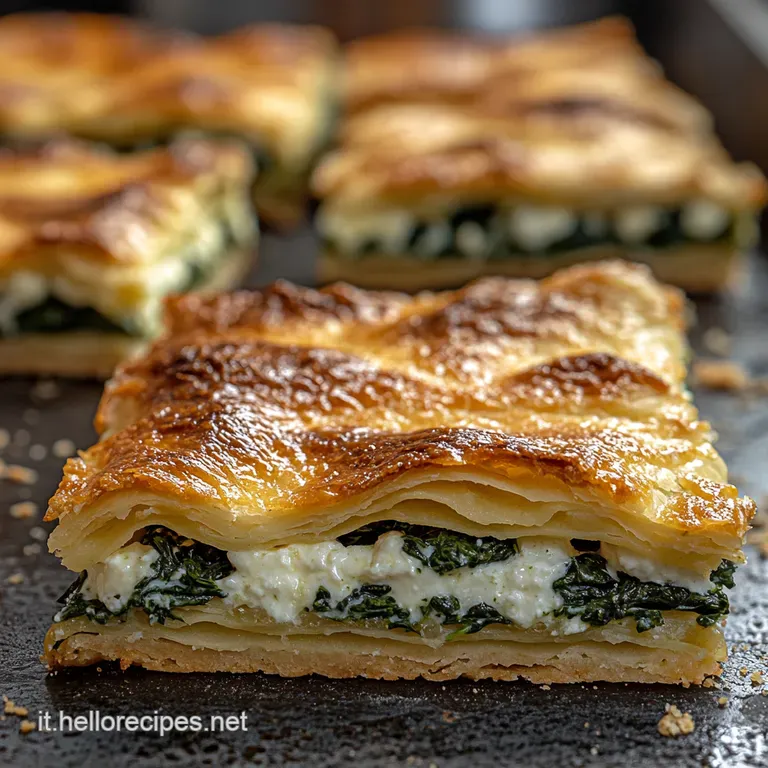 Crostata Salata Ricotta E Spinaci Facile Con Pasta Bris&egrave; presentation