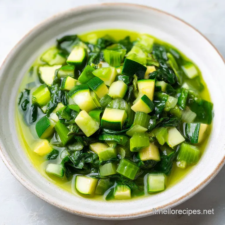 Ciotola di ceramica con zuppa densa e vellutata, decorata con prezzemolo fresco tritato e un pizzico di pepe nero macinato.