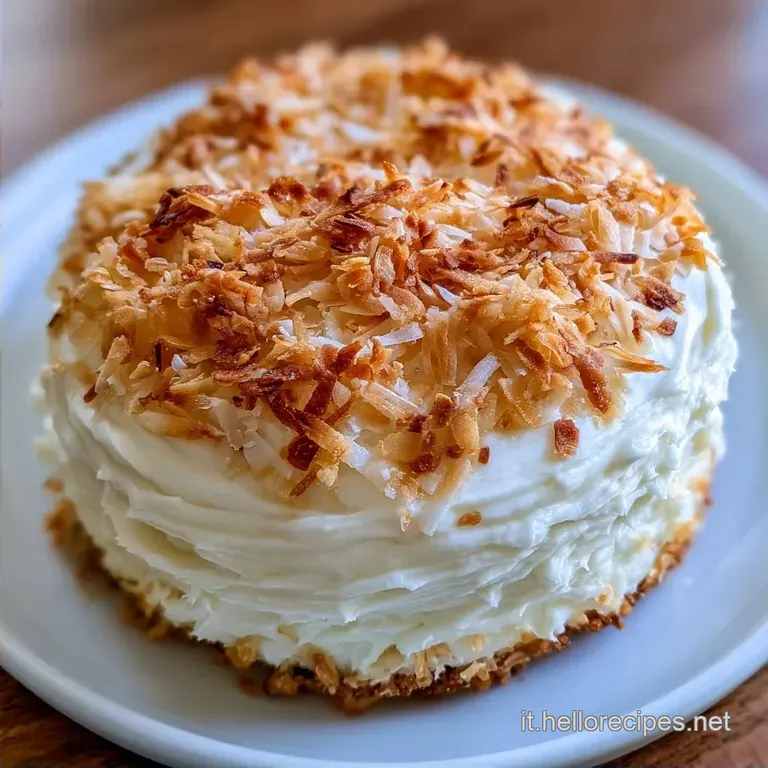 Torta Haupia Hawaiana: Dolce Al Cocco Leggero