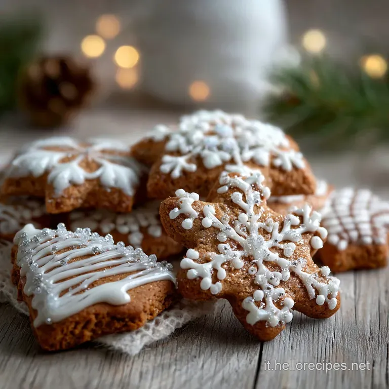 A single star-shaped Christmas cookie, beautifully glazed and decorated, rests on a delicate porcelain saucer; festive hol...