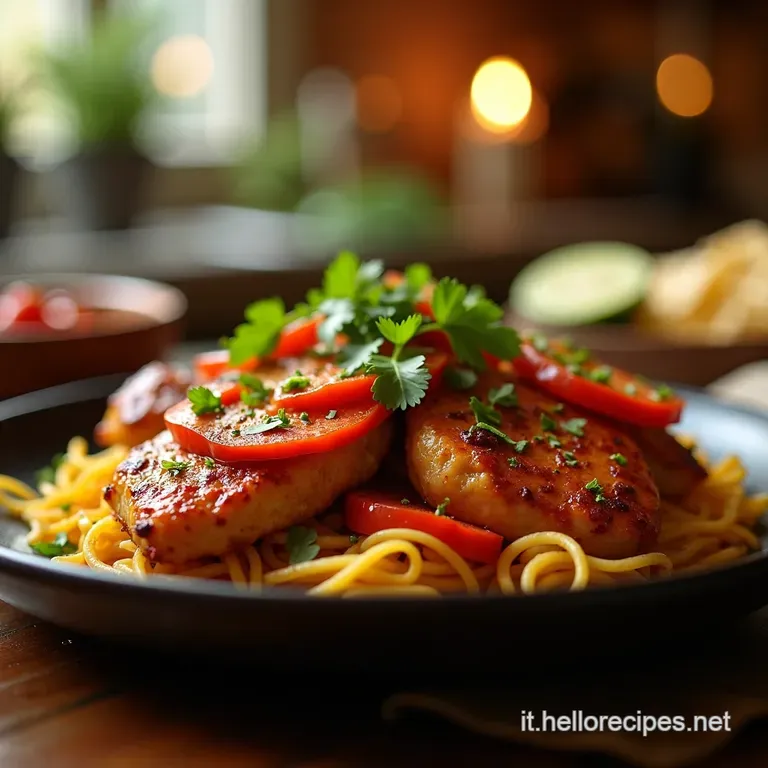 Fajitas Di Pollo Sizzling Il Segreto Della Marinatura Perfetta presentation