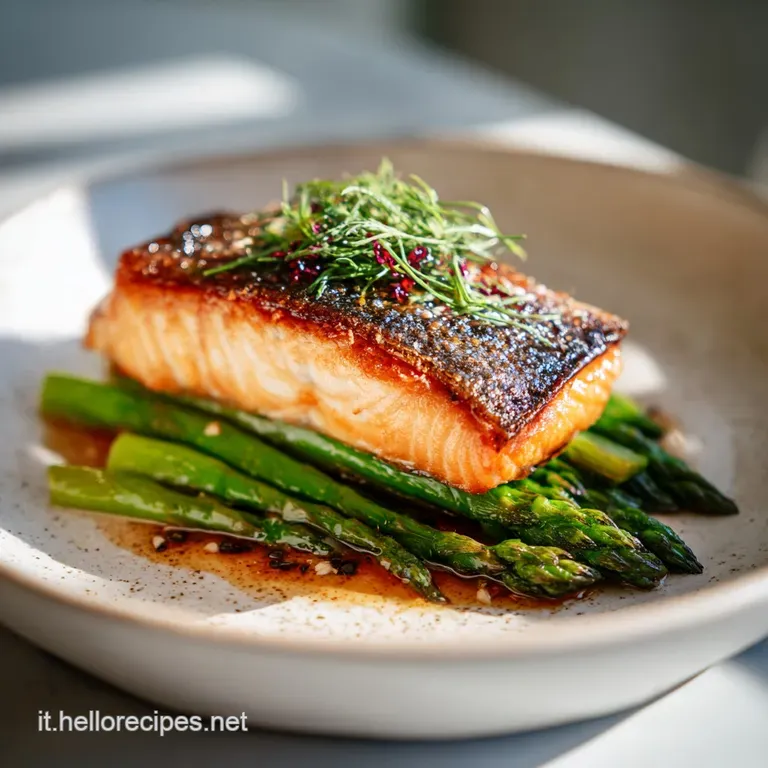 Filetto di Salmone: Pelle Croccante