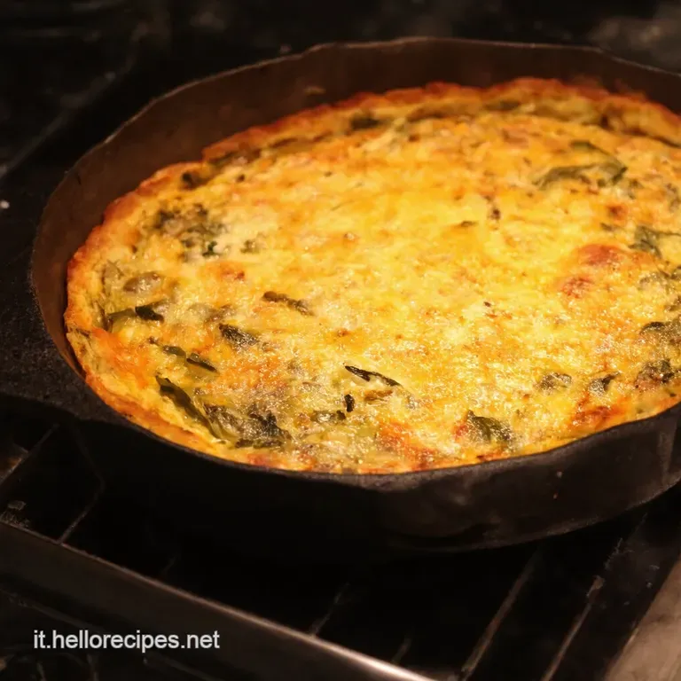 Frittata Con Cipolle La Nonnas Simple Onion Frittata presentation