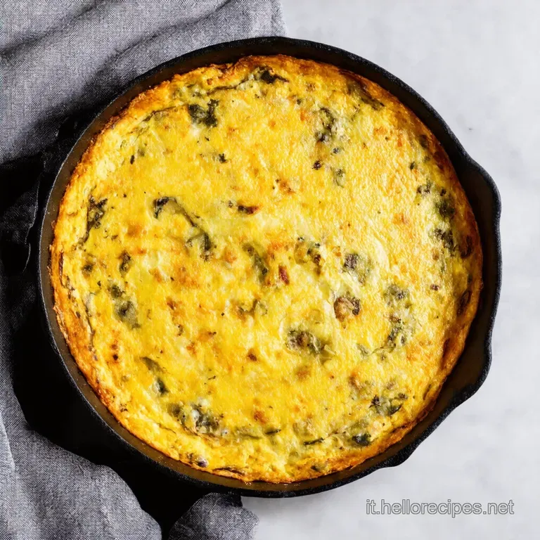 Frittata con Cipolle La Nonnas Simple Onion Frittata