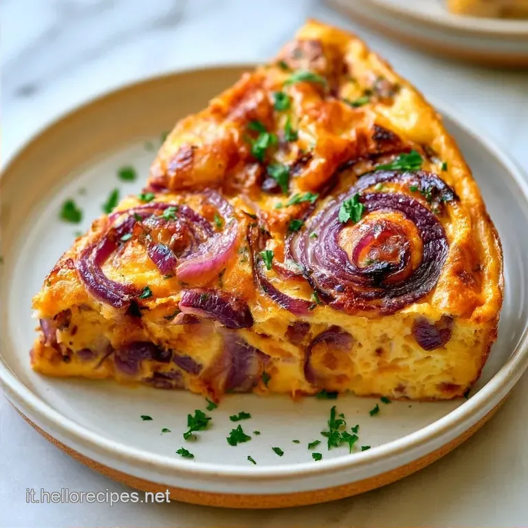Frittata Con Cipolle: Cuore Cremoso
