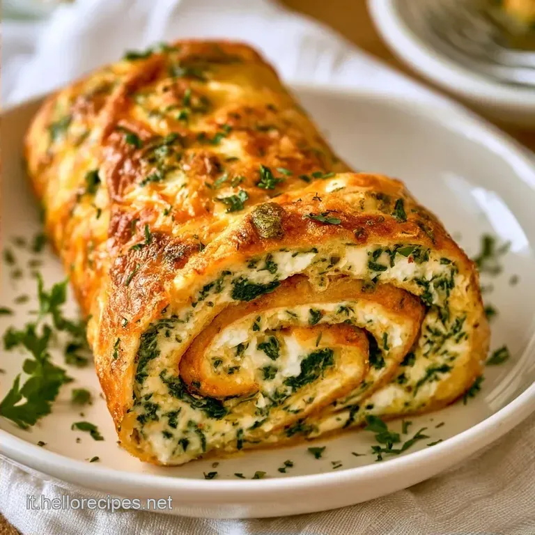 Frittata Ripiena Arrotolata: Leggera e Proteica